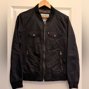 Levi's Black Bomber Jacket